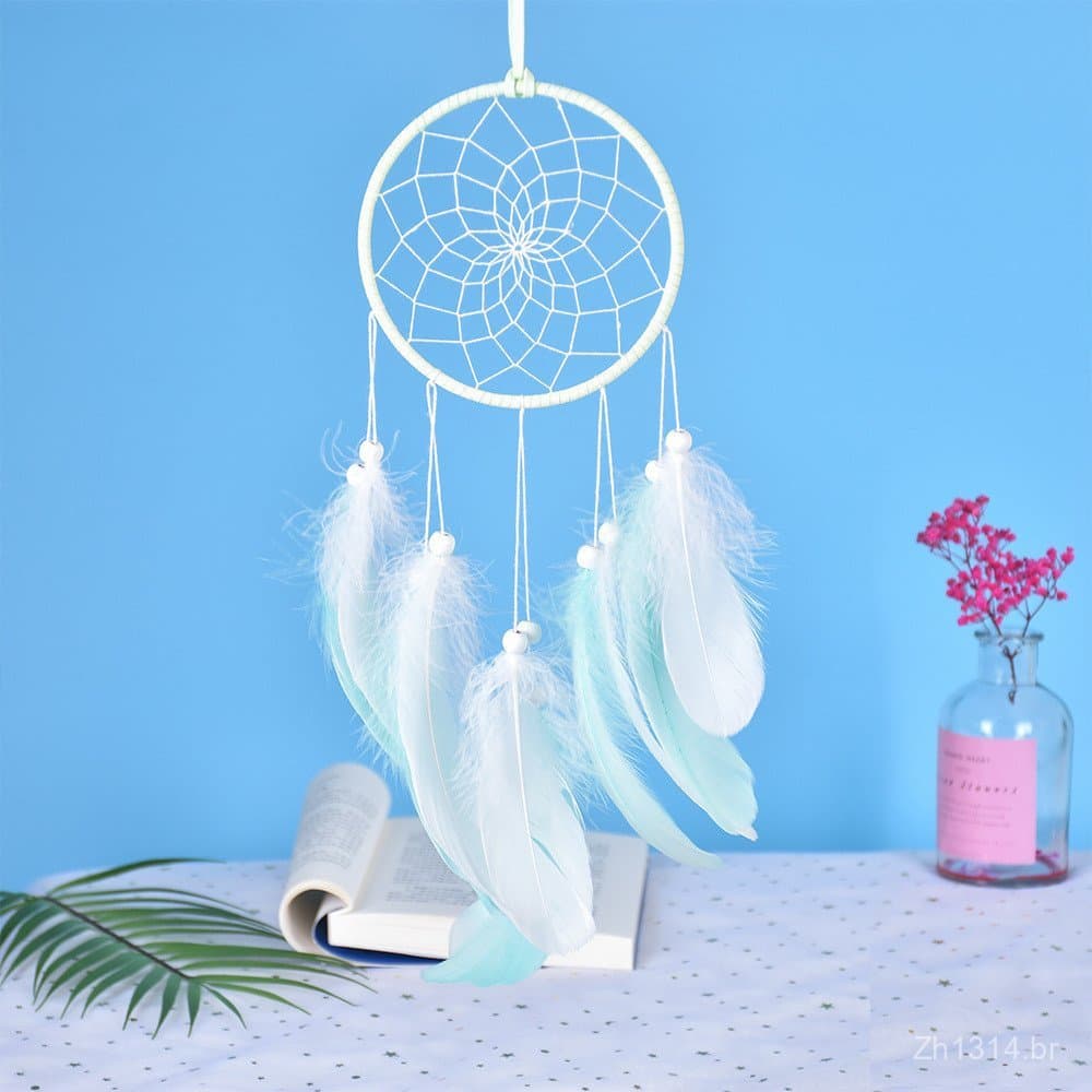 Decoração de parede para casa em estilo nórdico, sucesso de vendas internacional, apanhador de sonhos, presente criativo