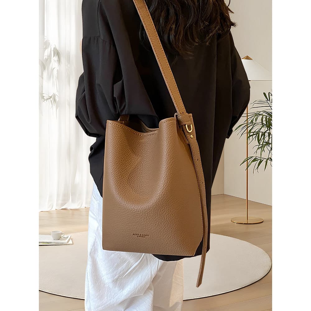 bolsa feminina bolsa transversal feminino Bolsa de grande capacidade feminina 2026 novo estilo elegante All-Match balde