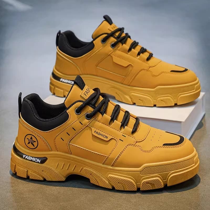 Sapatos masculinos 2026 novo estilo primavera outono de alta qualidade resistente ao desgaste Martin botas masculinas es
