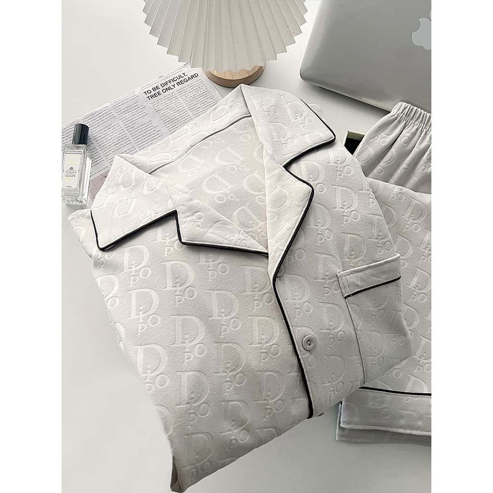 Pijamas de veludo alemão masculino outono inverno 2025 novo estilo primavera outono inverno fino veludo engrossado quent