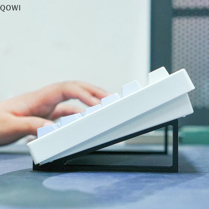 qo 1 Par De Teclado Portátil Suporte Elevado Ângulo Plasticputer Riser Monitor Titular Digitação Confortável br