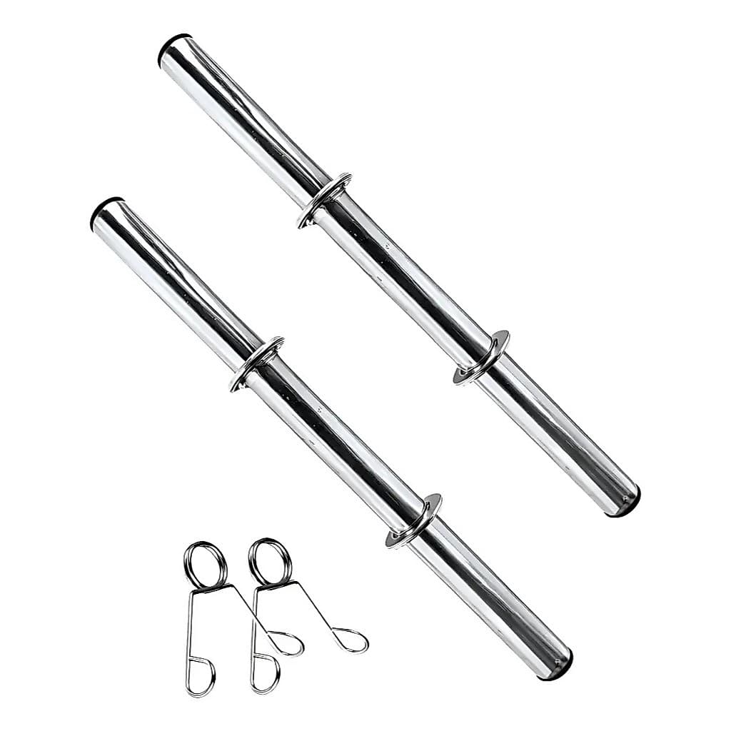 Par Barras 40cm com Presilhas ( Cromado)