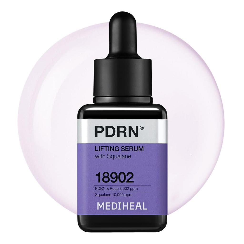 Sérum Lifting PDRN Mediheal com Esqualano 1.35 fl.oz - Sérum Facial Coreano para Pele com Brilho Natural, Cuidado dos Po