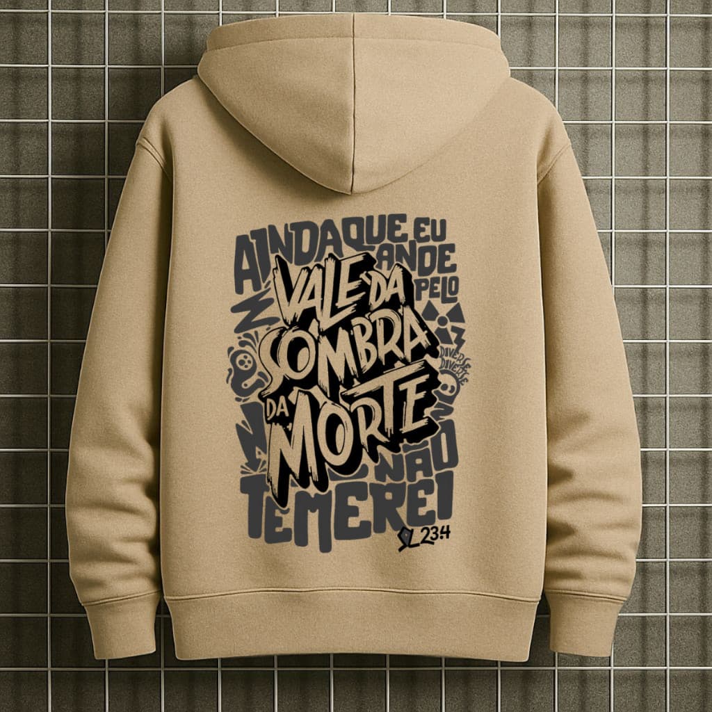Blusa Moletom Canguru Evangelho Cristão Jesus Inverno Frio Flanelado com Capuz Unissex - PROMOÇÃO OUTONO/INVERNO