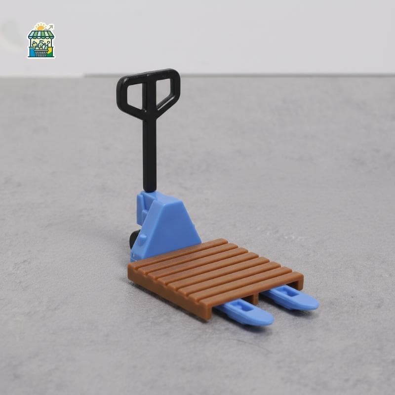 Conjunto De 11 Unidades Em Miniatura Autêntico Com Carrinho De Mão , Ótimo Para Exibições De Modelos De Construção