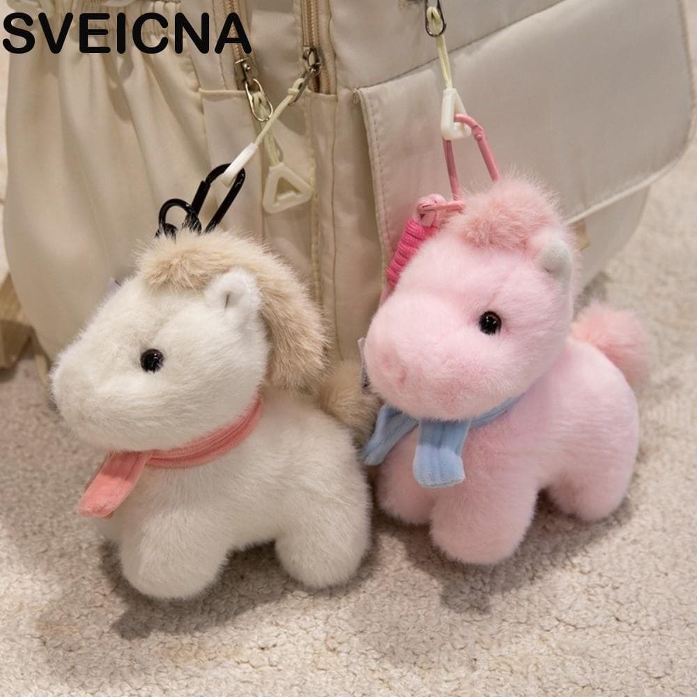 Pingente De Boneca De Pelúcia SVEICNA Pony , Chaveiro De Brinquedo De Cavalo Desenho Animado , 16 Cm