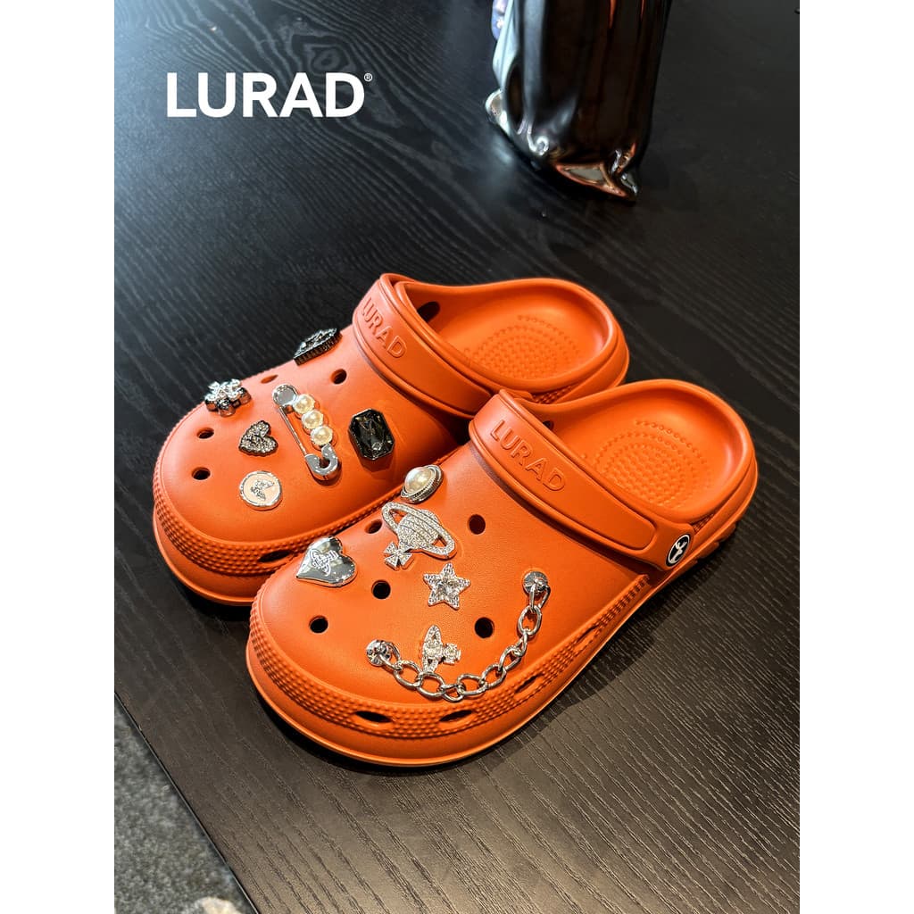 Buraco sapatos femininos diy bonito moda na moda legal gato sapatos flor casa antiderrapante respirável resistente ao de