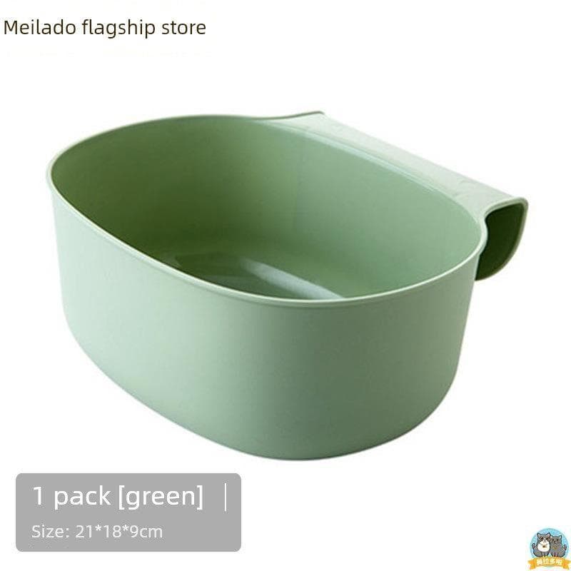 Mesa de fraldas de bebê pequena bacia lavagem de mão Pp lavatório retangular bacia de bunda banheiro plástico pendurado