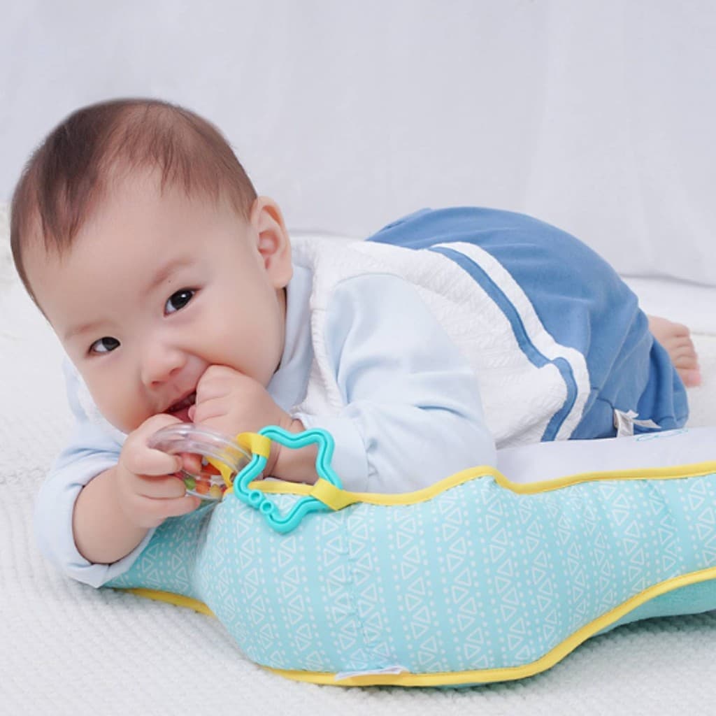 Travesseiro De Tempo De Barriga , Fácil De Limpar , Em Forma De U Com Brinquedos , Tapete Adequado Para A Pele , Confort