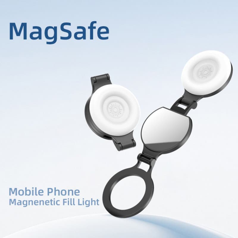 Telefone móvel magnético regulável luz de preenchimento luz suave ao ar livre Selfie fotografia portátil novo estilo Min