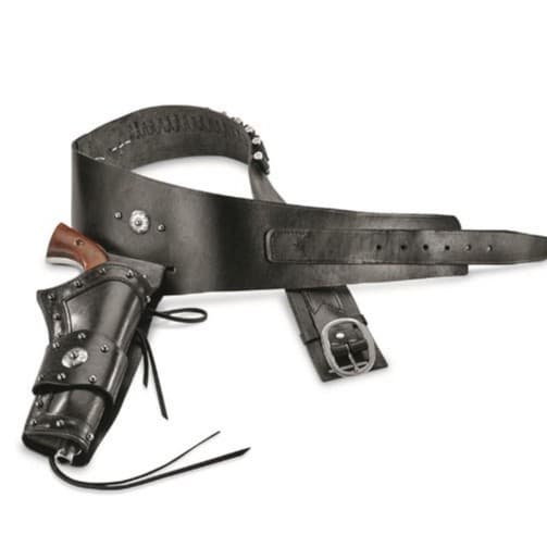 Coldre de Revólver Pirata em Couro Vintage, Estojo em Couro PU, Artigos de Couro Cowboy EHTQ