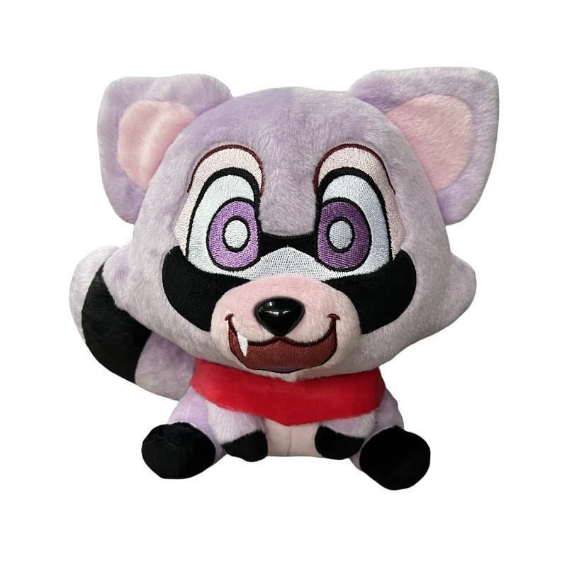 Pelúcia De Guaxinim Roxo Misterioso Fofo-Boneca Inspirada Em Jogo Macio , Presente De Aniversário Colecionável De Person