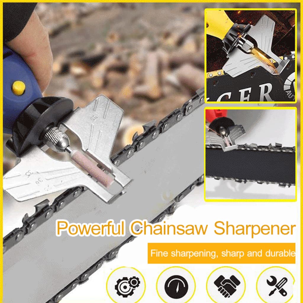 [Durabilidade Superior] Electric Grinding Chain Tool Saw Blade Sanding Tool Accessories Acessórios/Ferramenta/Lixar/Corr