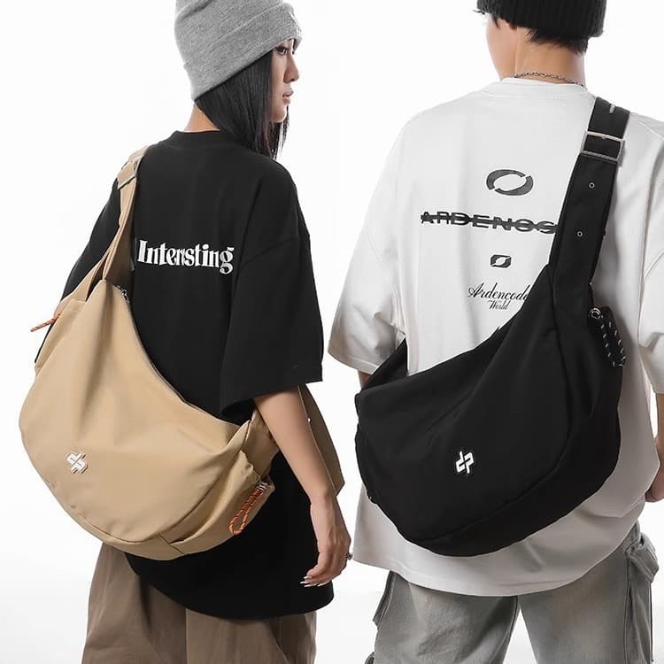 Bolsa de viagem feminina de grande capacidade, bolsa mensageiro de pano de Nylon, lazer, esportes, academia, bolsa de om