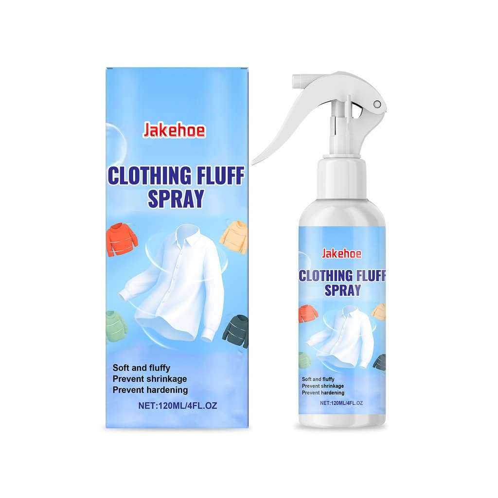 Spray anti-estático e removedor de rugas Jakehoe, agente de cuidado sem ferro, removedor de rugas, refrescante e não peg