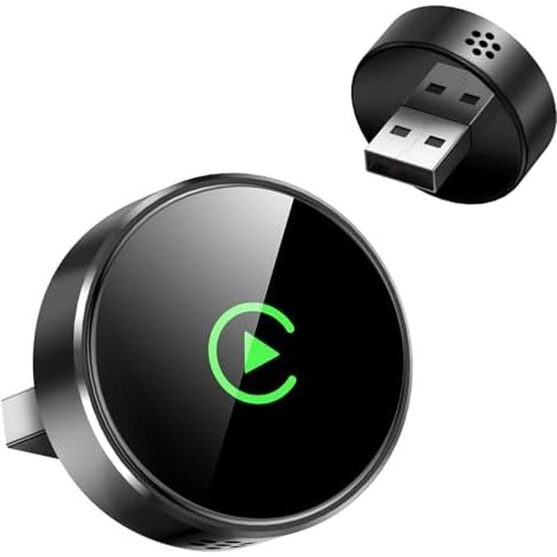 Adaptador CarPlay Sem Fio Para Apple , Conversor Com , USB-C/Tipo , Plugue & amp ; Play , Car Dongle Stick Apenas Carros