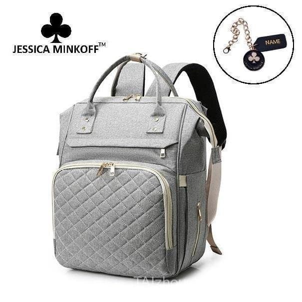 4019 (JESSICA MINKOFF) Mochila de Maternidade para Viagem para Mulheres