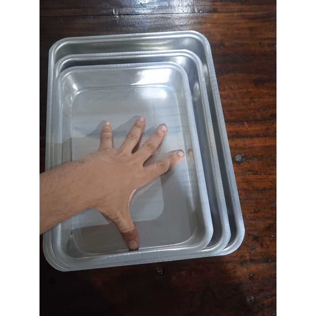 Jogo 3 Assadeiras Retangulares 18x27, 20x31 e 23x34 cm  Formas para Bolo, Lasanha e AirFryer  Kit Versátil e Compacto