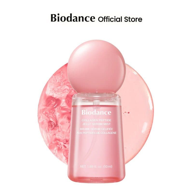 [BiodanceOfficial]Sérum em Gelatina com Peptídeos de Colágeno | Névoa Hidratante para o Rosto, Efeito Preenchedor, Spray