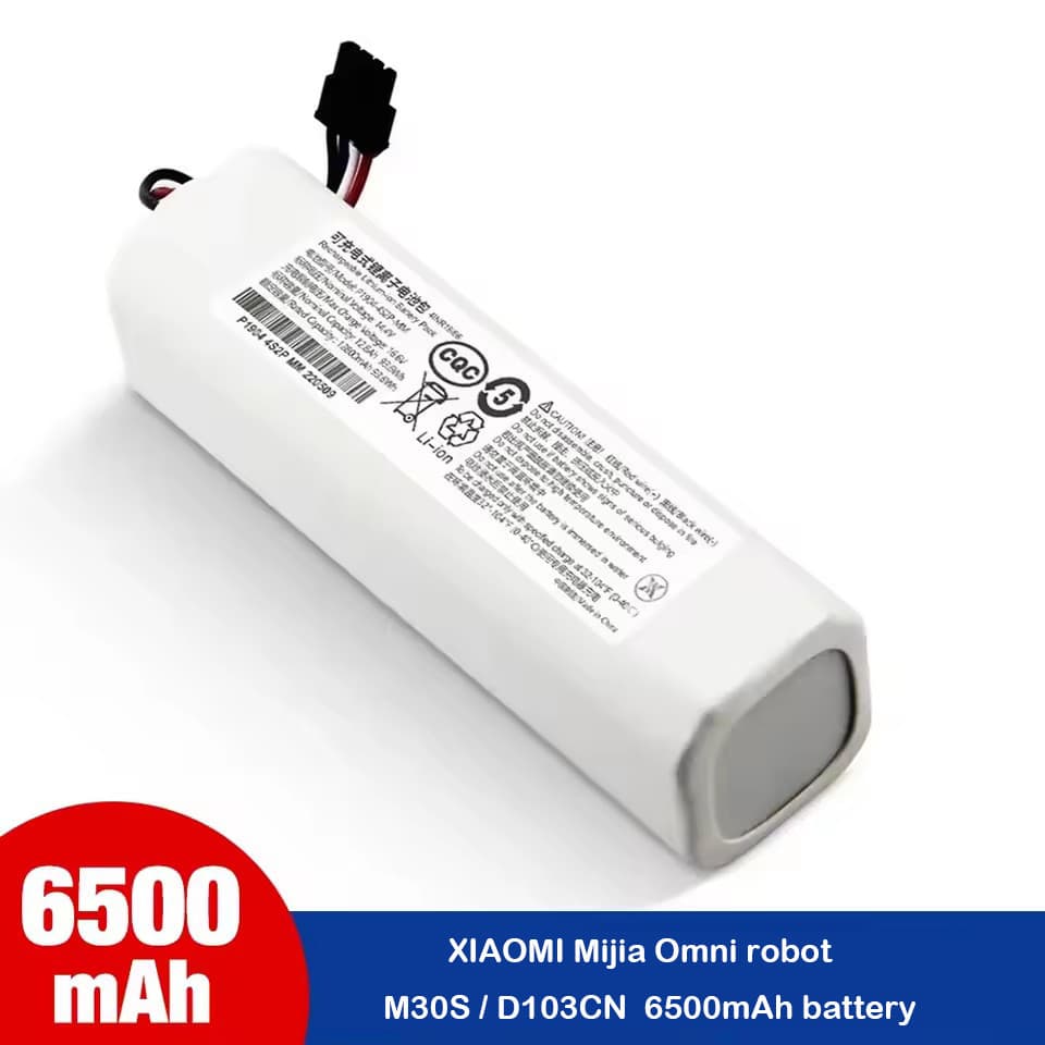 Para XIAOMI Mijia Omni Robô M30S/D103CN 6500mAh Bateria De Grande Capacidade