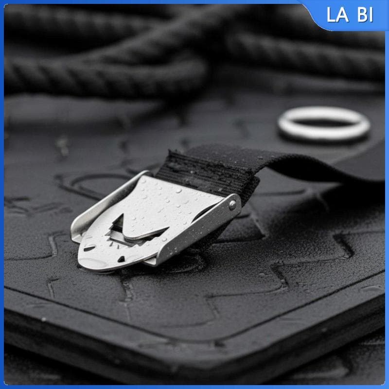 [Wishshopeehhh] Fivela De Cabeça De Tubarão De Grau Marinho 316 Aço Inoxidável Equipamento De Atividade Aquática Resiste