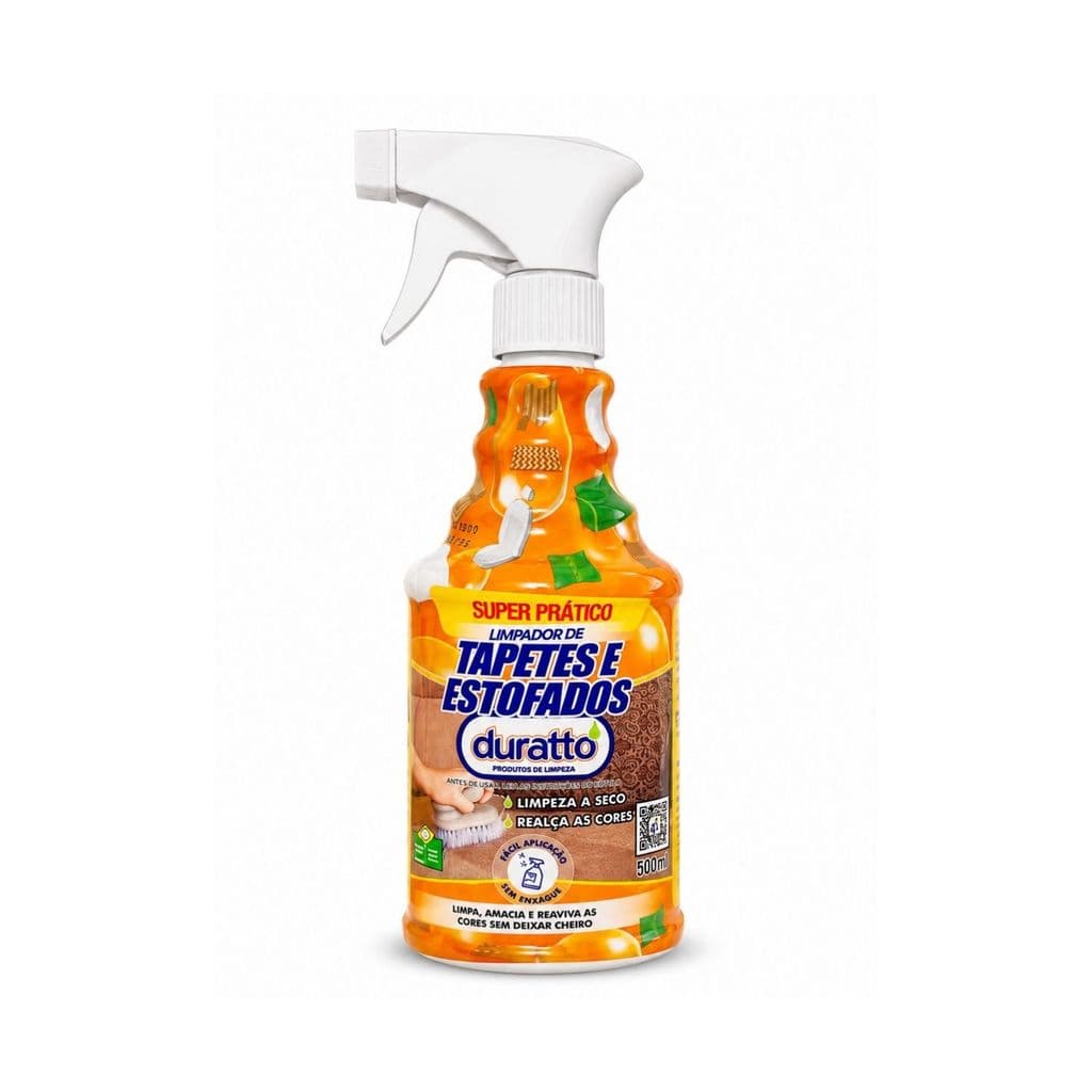 Limpador de Tapetes e Estofados Duratto Limpa a Seco 500ml