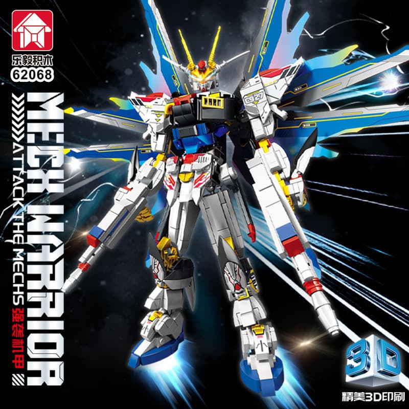 Novo produto⭐Gundam Mecha Strike Warrior Modelo Robô Montagem Brinquedo Menino Figura Presente
