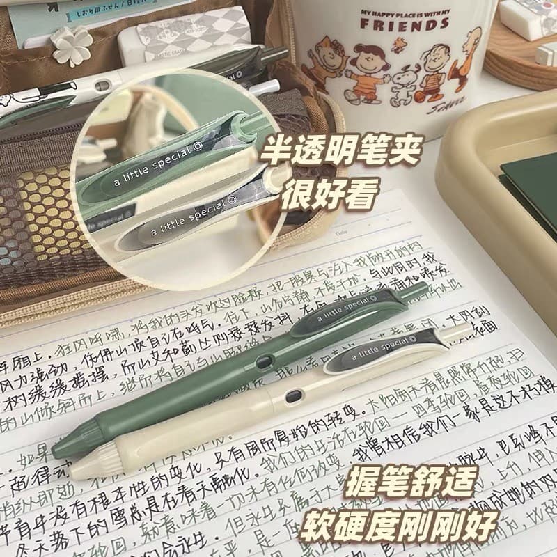 Japão kokuyo kokuyo Gel caneta Retro um metro nova imprensa pura exame escova pergunta de secagem rápida caneta tinteiro