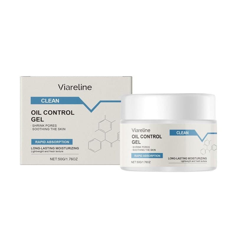 CleanOilControlGel para Pele Oleosa, 50g | Absorção Rápida, Acalma a Pele Sensível, Fórmula Não Oleosa, Niacinamida e Gl