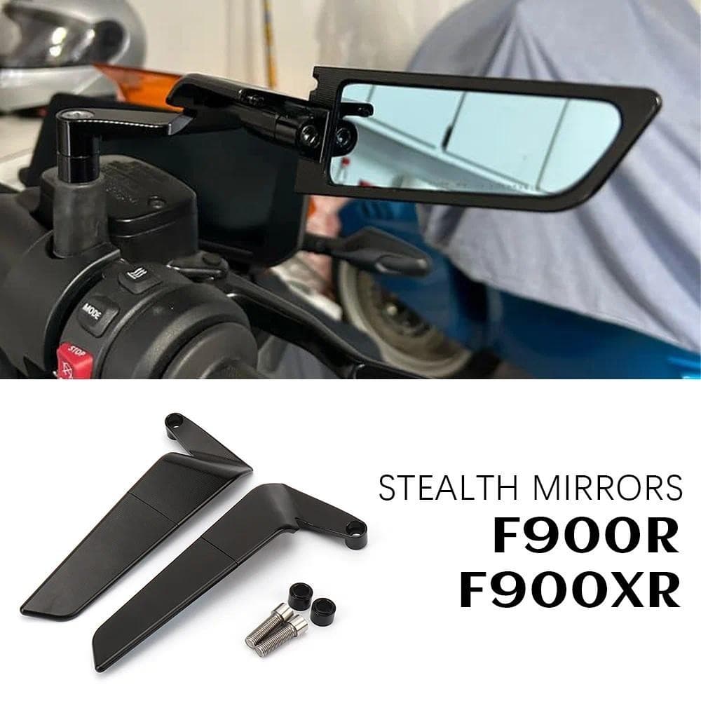 Para BMW F900R Acessórios Stealth Espelhos Nus F900XR Winglets Ajustáveis F 900R 900XR 900 Rf 900 XR Peças 2020 -