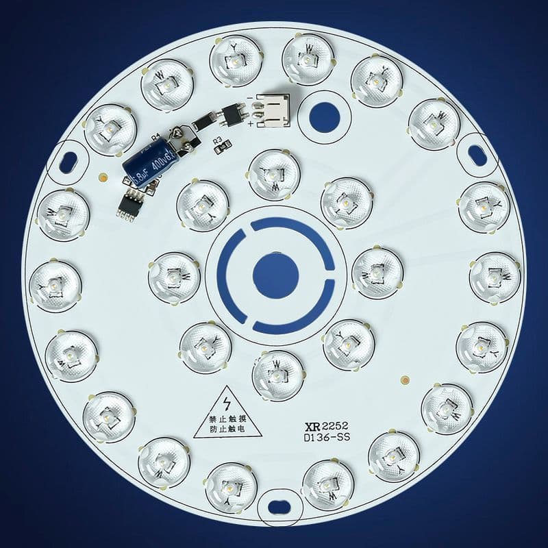 Fonte de luz LED sem Driver 220V Placa de luz redonda Downlight Lustre Lâmpada Fatia Lâmpada de teto Wick Lâmpada Painel
