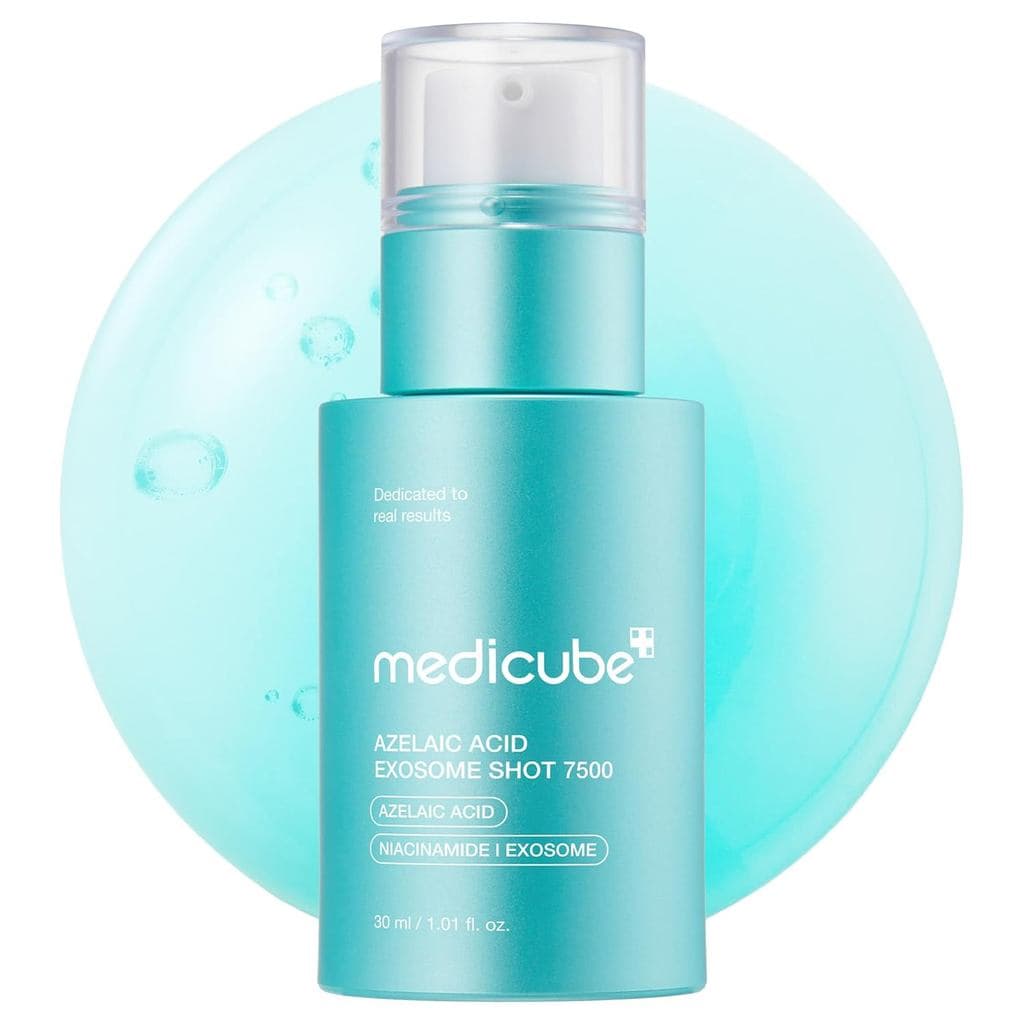 Medicube Exosome Shot Ácido Azelaico 7.500 PPM Sérum Facial com Espículas |   Ideal para uso após tratamento localizado