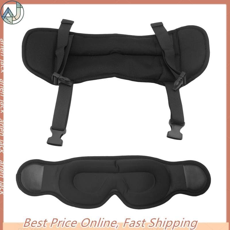 [arlen-Shop] Almofada De Viagem , Para Travesseiro De Pescoço De Avião De Voo Longo , Alça De Cabeça Grande Com Máscara