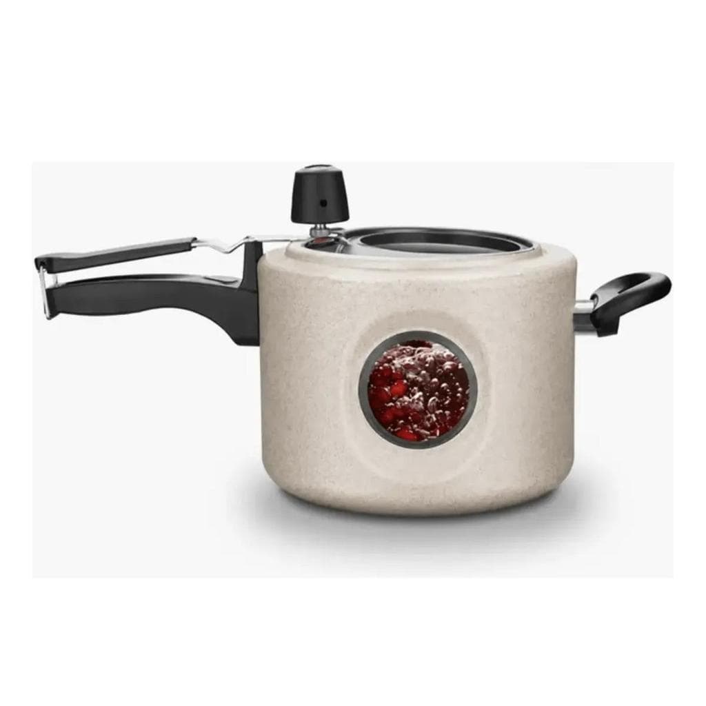Panela de Pressão MTA Com Visor Duplo 4,5L Baunilha