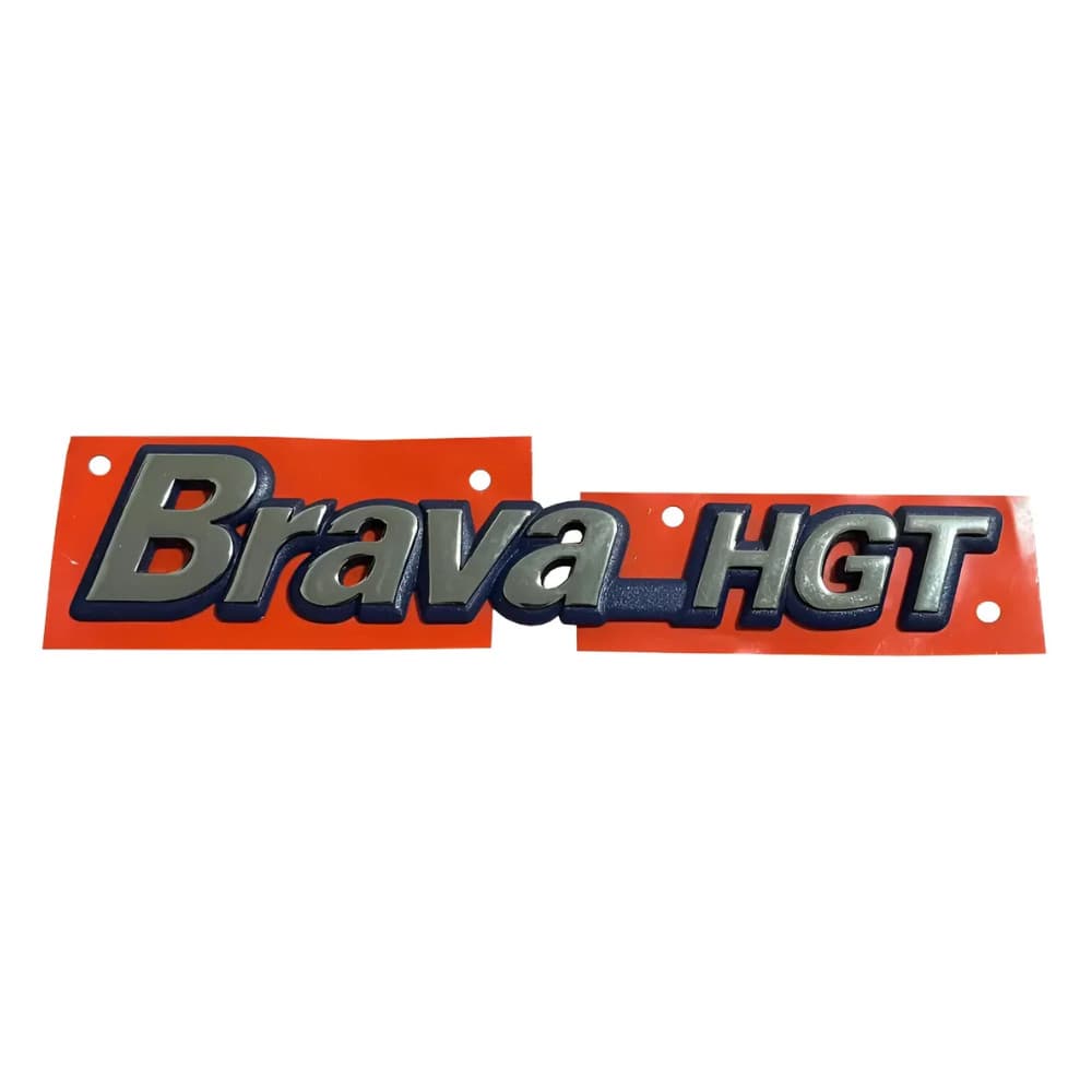 Emblema Sigla Fiat Brava 46784761 Hgt Traseiro Original