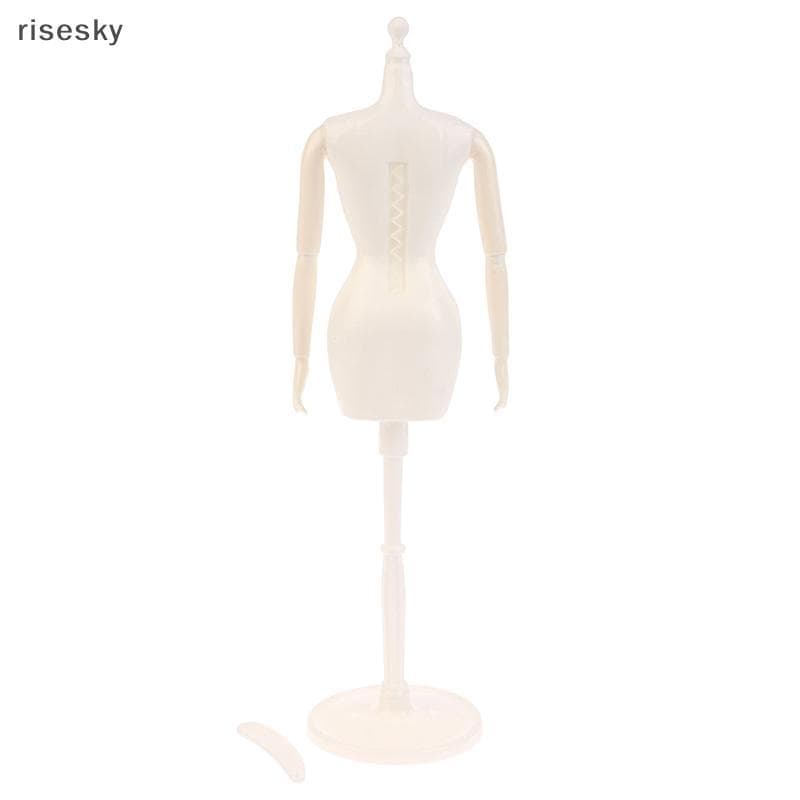 1 : 6 Boneca Manequim Cabide Casa De Bonecas Saia Suporte De Casamento Modelo Humanóide Brinquedo Vestido Exibição Forma