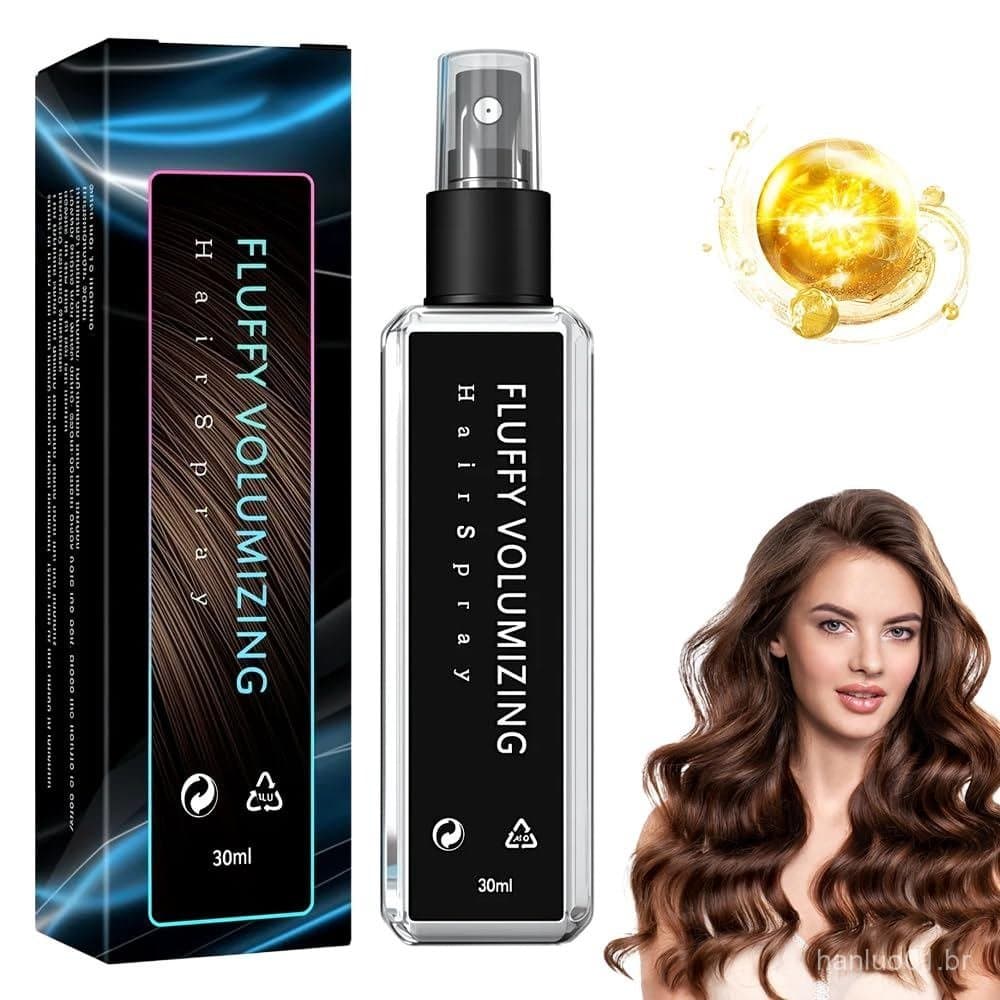 Spray Espessante Capilar com Proteína Vegetal Natural, Spray Volumizador para Cabelos, Spray Mágico para Volume, Spray E