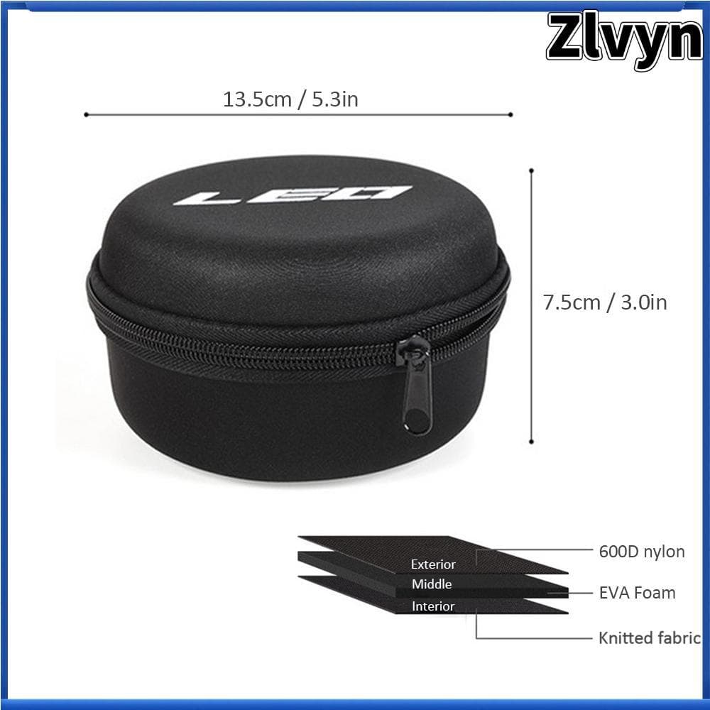 Zlvyn-br EVA Bolsa de carretel de pesca Capa protetora para bolsa de fiação/jangada/mosca