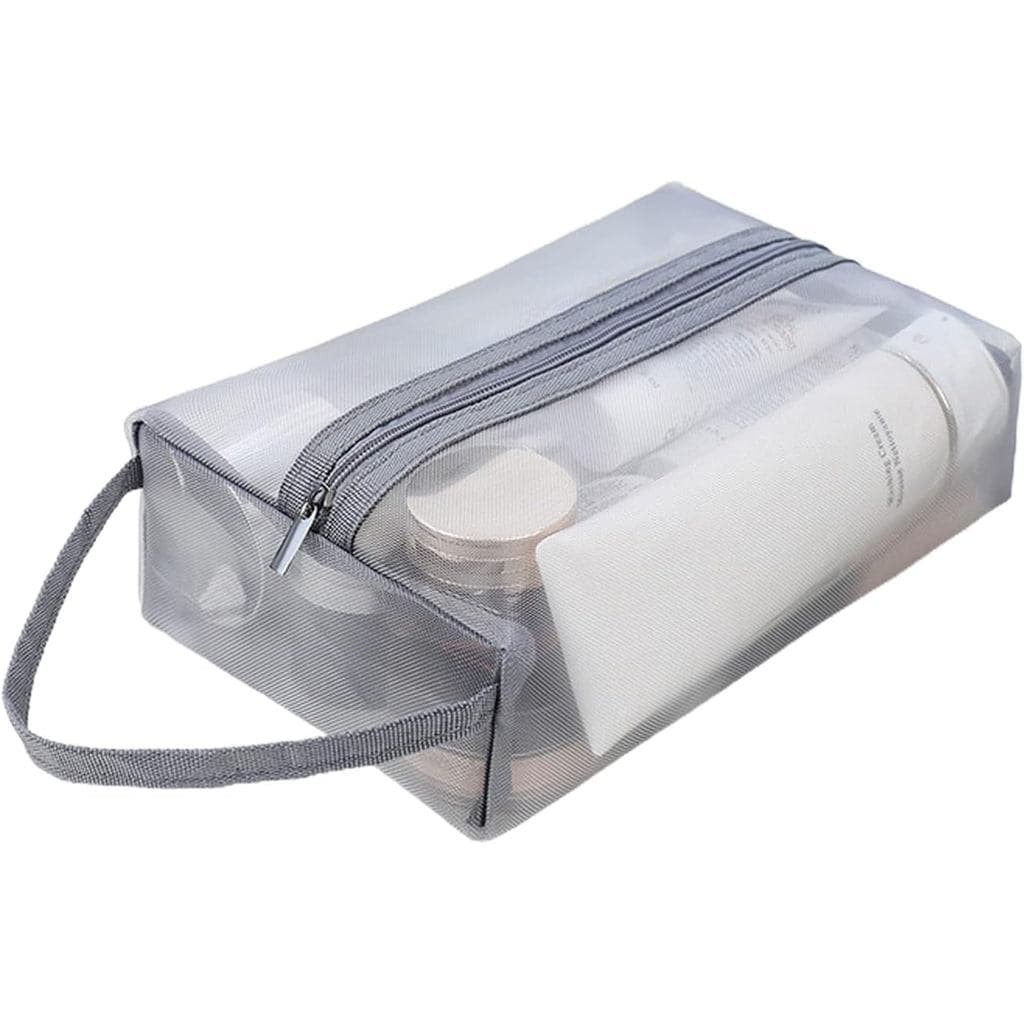 Bolsa de Maquiagem Transparente para Viagem, Nécessaire Transparente para Viagem, Bolsa de Viagem para Uso Doméstico, de