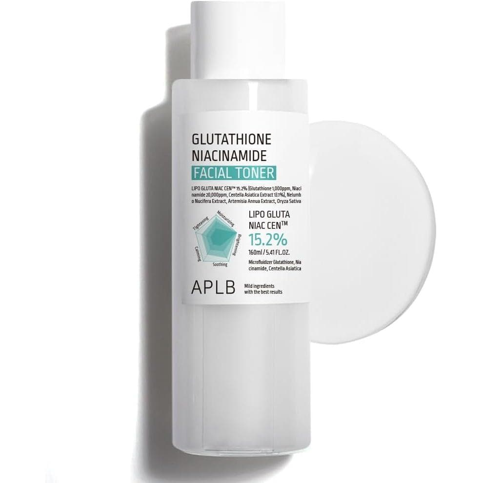Tônico Facial APLB Glutationa Niacinamida |   LIPO GLUTA NIAC CEN ™   15,2% 5,41 FL.OZ/Cuidados com a Pele Coreanos, Rep