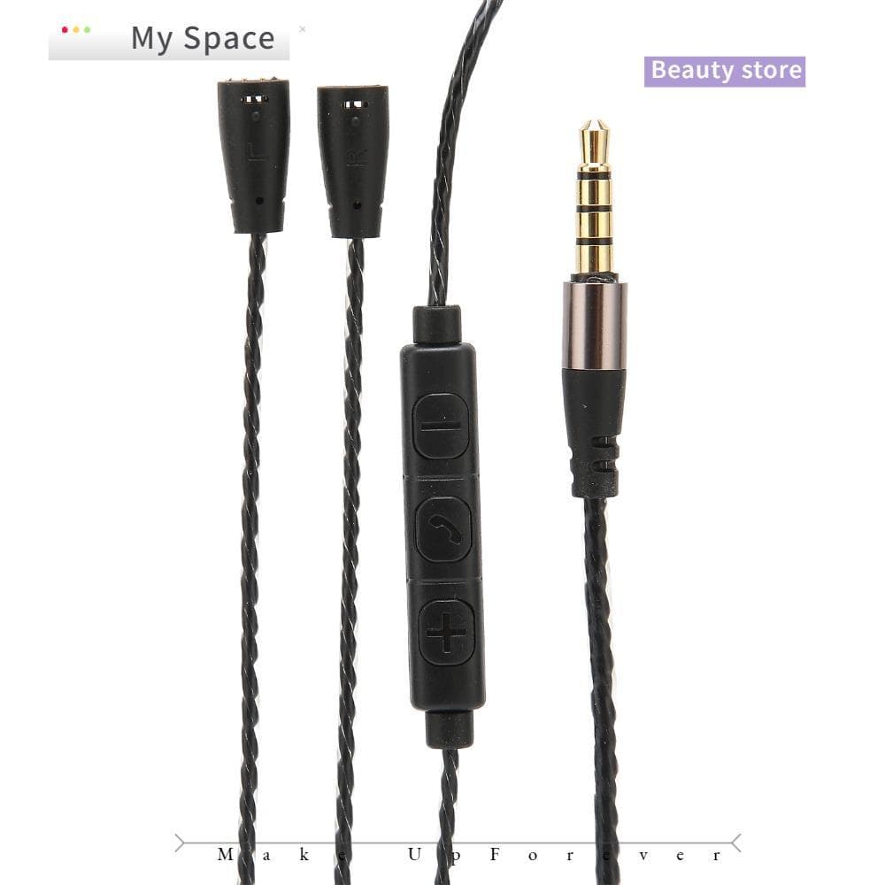 Meu Fio Trançado , 130 Cm/51.2 Pol . Com Controle De Volume E Cabo De Áudio Para Fone De Ouvido Função De Microfone , IE