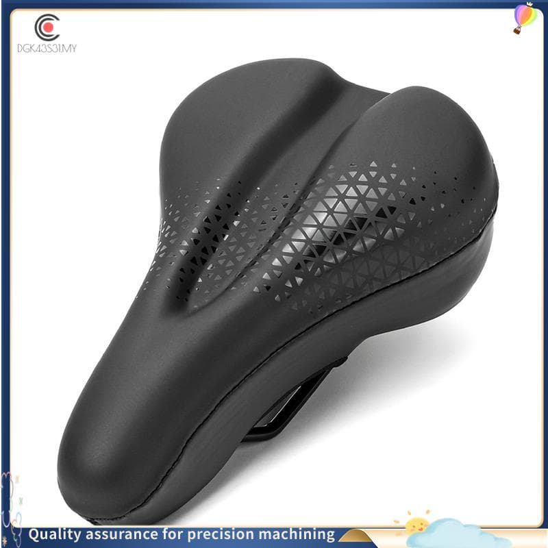 [hukou33] Capa De Selim Para Mountain Bike Respirável Super Macia Esponja Gel Assento De Bicicleta À Prova D'água Absorç