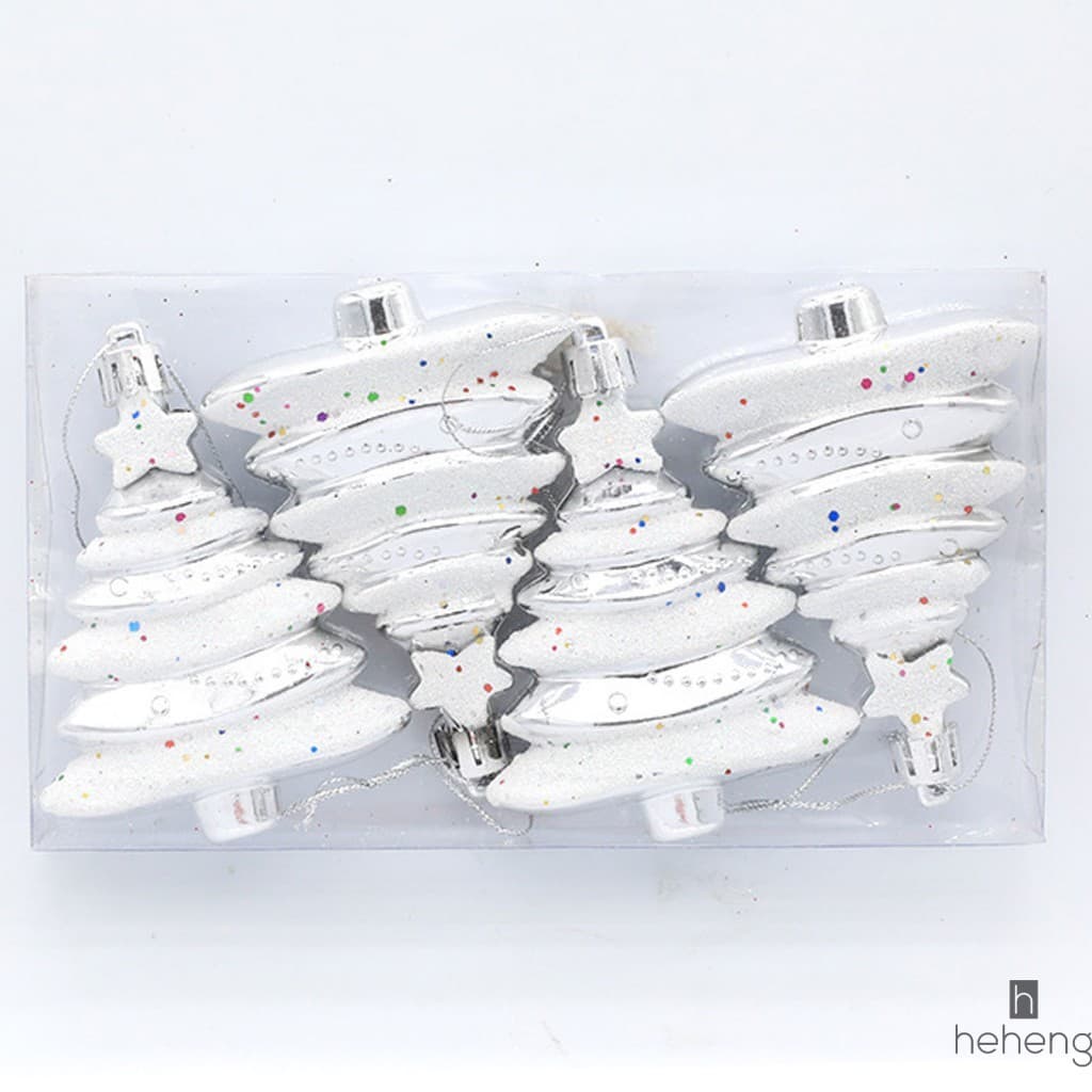 Enfeites De Pingente De Árvore De Natal Inquebráveis Artesanais Estilo Vintage Festa