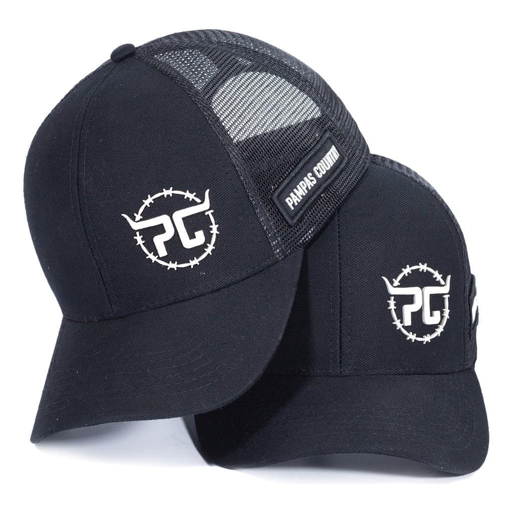 Boné Country Raiz Masculino Agro Trucker Telinha Pampas