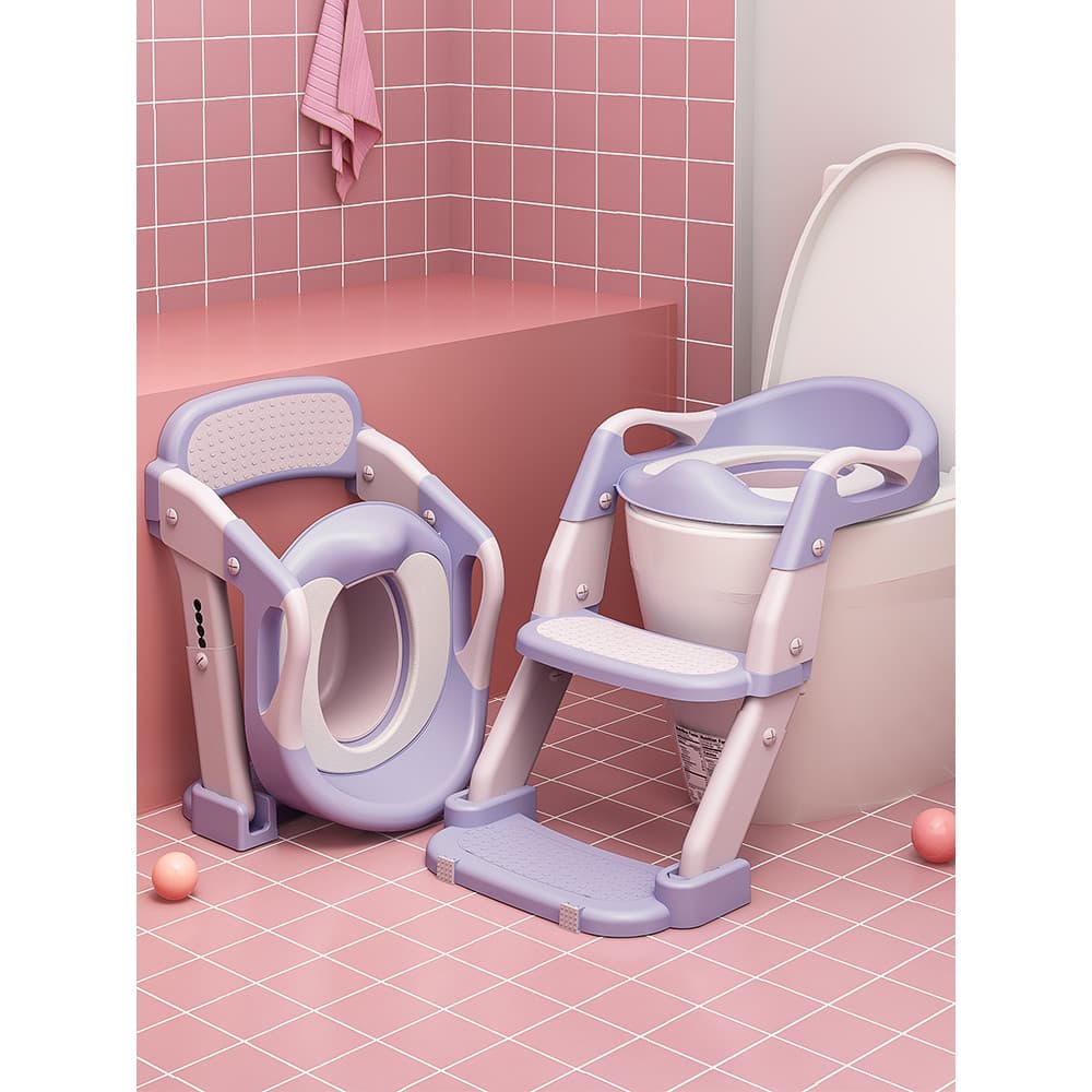 Crianças dobrável toalete do bebê multifuncional escada toalete meninos meninas escada assento do toalete almofada Potty