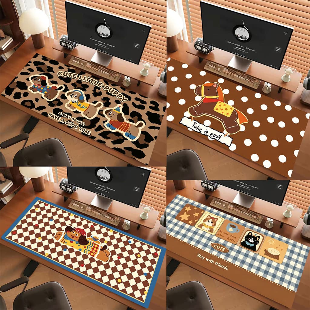 PONY2683 80 * 30cm Mouse Pad Grande MousePad Antiderrapante Longo Tapete De Mesa De 3 mm