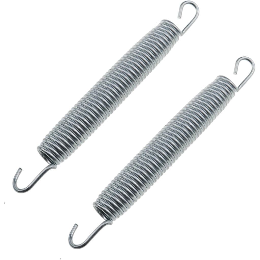 Mower Tension Spring, 2PCS Deck Idler Extension Spring Kit for Zero Turn Lawn Mower, 180mm/7.08 in Stainless Steel Repla