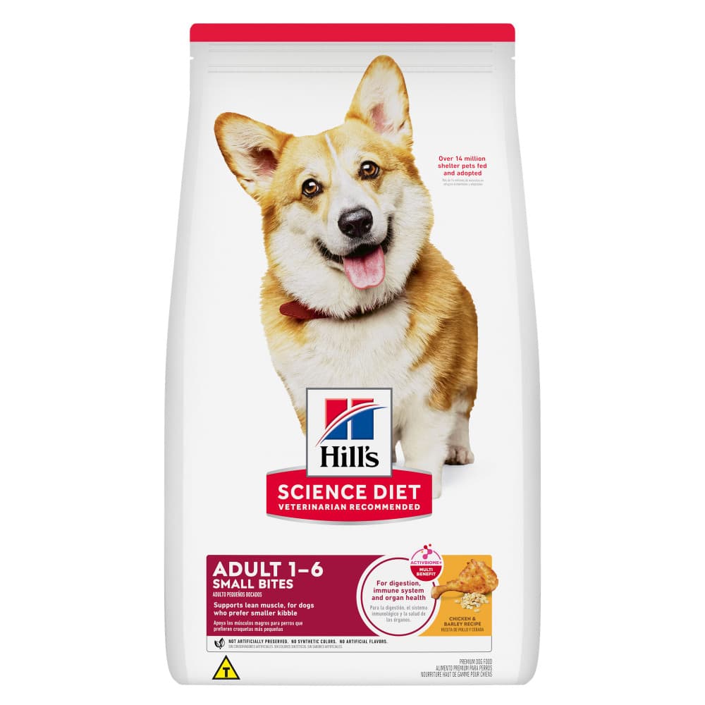 Ração Hill's Science Diet Cães Adultos Pedaços Pequenos 2,26kg