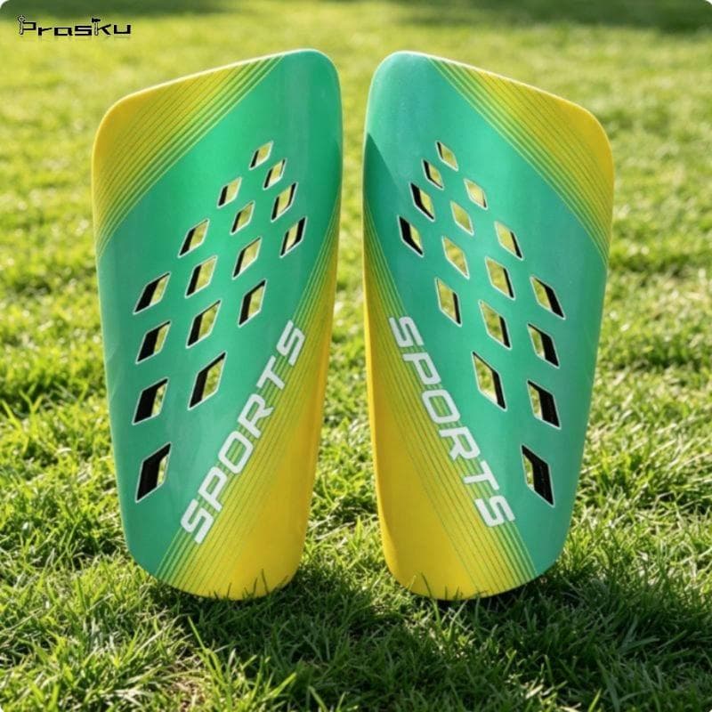 [stdzsw] Caneleiras De Futebol Infantil Com Design Ventilado Mini Protetor De Perna Para Prática