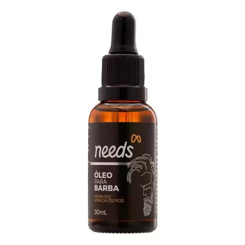 Óleo Para Barba Needs Com 30ml Needs Pos Barba Óleo Needs Óleo